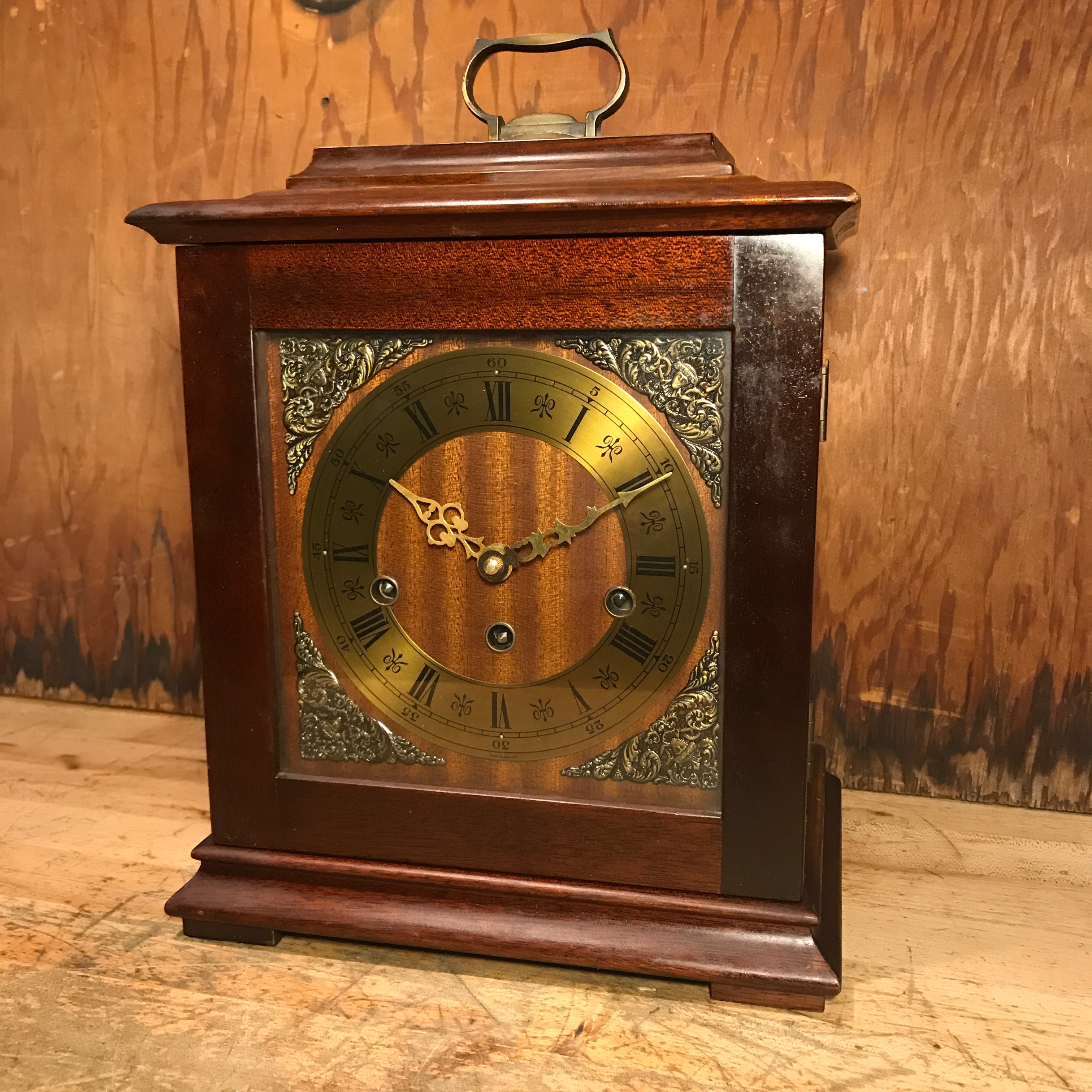 Bracket Clock, Elgin Clock Co. USA Sutton Clocks