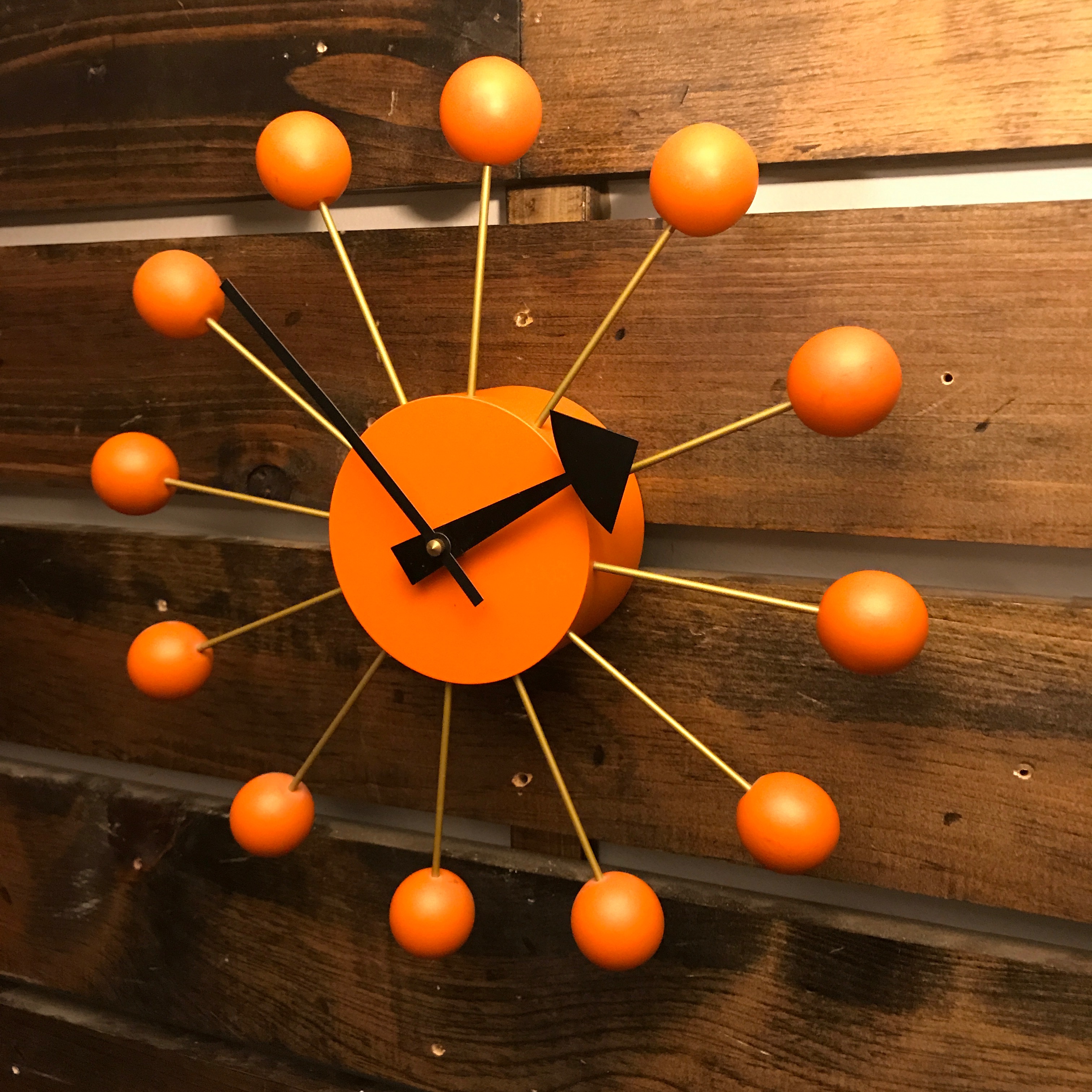 Nelson Starburst Clock This clock has been made since the 1960’s